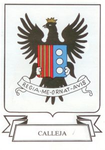 Reference: Charles A. Gauci. “An Illustrated Collection of the Coats of Arms of Maltese Families – Stemmi Maltesi” Publishers Enterprises Group (PEG) Ltd, Malta 1989.